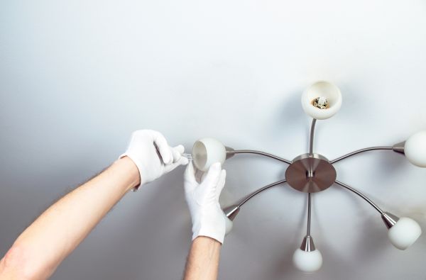 Cost of Chandelier Bulb Installation in American Fork